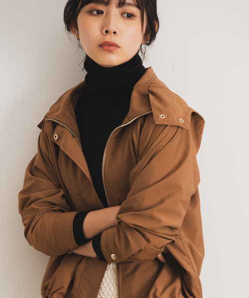 Aunt Marie's（アントマリーズ）の「AUNT MARIE'S ハイネックニットトップス（ニット/セーター・レディース・ブラック/ブラウン/ナチュラル/マスタード・FREE）」の17枚目の写真