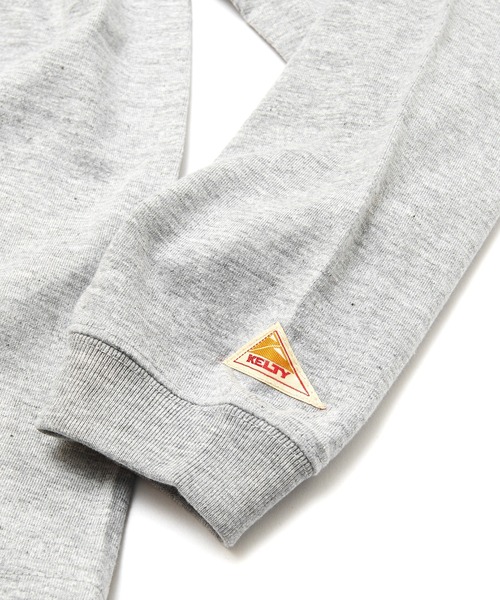 KELTY(ケルティ)の「KELTY / ミニロゴ ロングスリーブTシャツ(Tシャツ/カットソー・メンズ・ミックスグレー・S/M/L)」の6枚目の写真