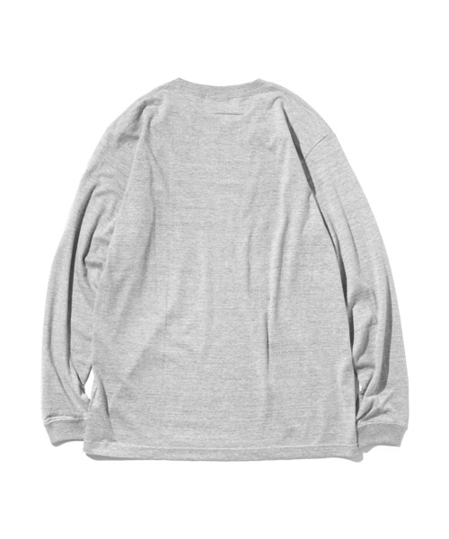KELTY(ケルティ)の「KELTY / ミニロゴ ロングスリーブTシャツ(Tシャツ/カットソー・メンズ・ミックスグレー・S/M/L)」の4枚目の写真