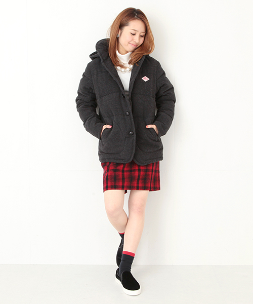 DANTON Ray BEAMS 別注　モッサダウンジャケット　レディース Ray BEAMS（レイビームス）の「DANTON×Ray BEAMS / 別注 モッサダウン