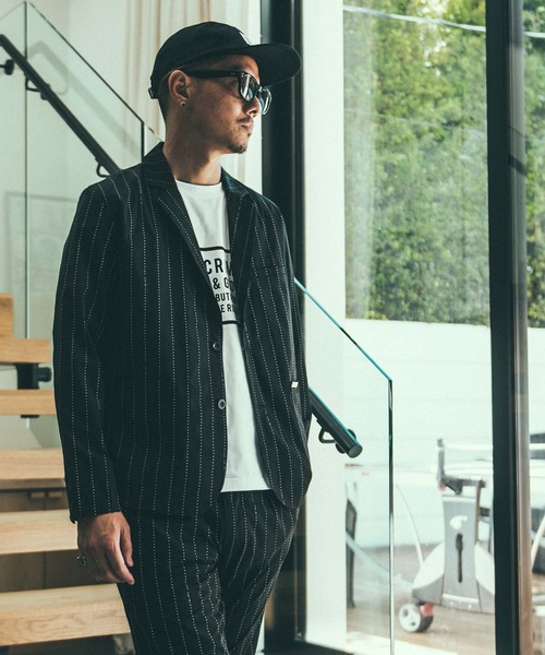 CRIMIE（クライミー）の「NEIL STAR STRIPE JACKET（テーラード