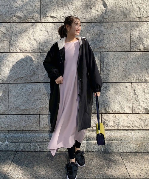 KOBE LETTUCE（コウベレタス）の「キャンディスリーブドルマンワンピース（ワンピース・レディース・ブラウン系その他/ブルー系その他/グレイッシュベージュ/レッド/ブラウン/カーキ/ブラック/オレンジ/ピンク系その他/イエロー系その他・M/S）」の8枚目の写真