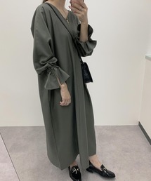 キャンディスリーブドルマンワンピース