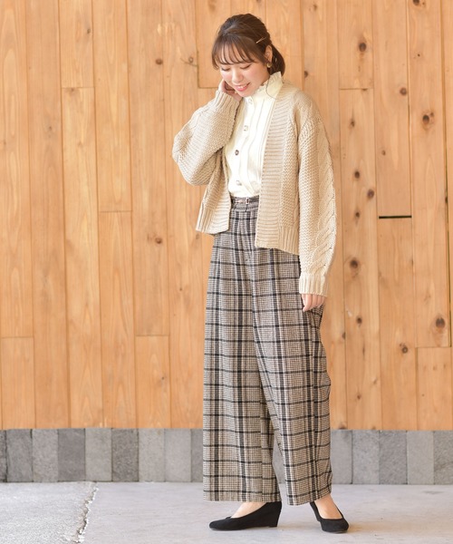 rps（アールピーエス）の「色々ボタンプチハイブラウス（シャツ/ブラウス・レディース・ブラック/ベージュ/オフホワイト・M）」の12枚目の写真