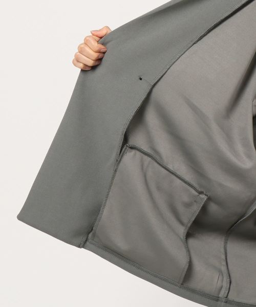 Bling Leads（ブリングリーズ）の「【Bk】梨地ルーズダブルテーラード（テーラードジャケット・メンズ・チャコールグレー/ブラック/ブラウン/ベージュ/ブルー/グレイッシュベージュ・FREE）」の17枚目の写真