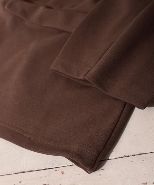 Bling Leads（ブリングリーズ）の「【Bk】梨地ルーズダブルテーラード（テーラードジャケット・メンズ・チャコールグレー/ブラック/ブラウン/ベージュ/ブルー/グレイッシュベージュ・FREE）」の10枚目の写真