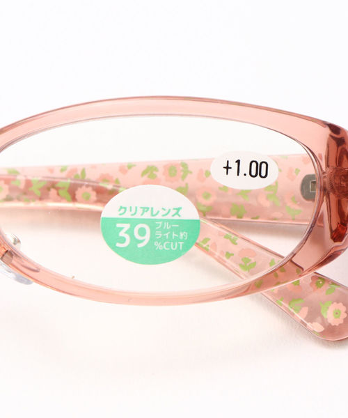 Afternoon Tea（アフタヌーンティー）の「フラワー柄リーディンググラス/老眼鏡/ブルーライトカット/UVカット（メガネ・レディース・ベージュ・2/1）」の12枚目の写真