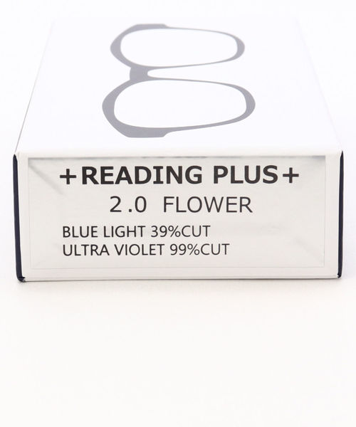 Afternoon Tea（アフタヌーンティー）の「フラワー柄リーディンググラス/老眼鏡/ブルーライトカット/UVカット（メガネ・レディース・ベージュ・2/1）」の8枚目の写真