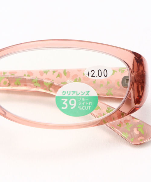 Afternoon Tea（アフタヌーンティー）の「フラワー柄リーディンググラス/老眼鏡/ブルーライトカット/UVカット（メガネ・レディース・ベージュ・2/1）」の4枚目の写真