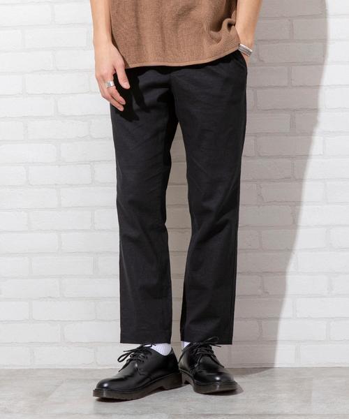 coen（コーエン）の「リネンレーヨンストレッチイージーパンツ（その他パンツ・メンズ・ベージュ/ブラック/グレー・LARGE/MEDIUM/SMALL/X-LARGE）」の9枚目の写真