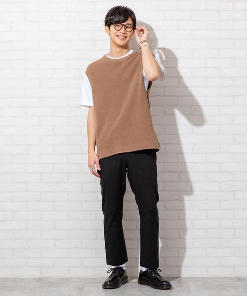 coen（コーエン）の「リネンレーヨンストレッチイージーパンツ（その他パンツ・メンズ・ベージュ/ブラック/グレー・LARGE/MEDIUM/SMALL/X-LARGE）」の8枚目の写真