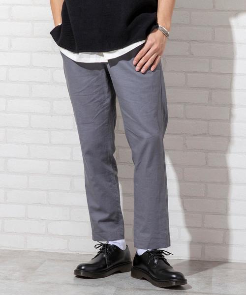 coen（コーエン）の「リネンレーヨンストレッチイージーパンツ（その他パンツ・メンズ・ベージュ/ブラック/グレー・LARGE/MEDIUM/SMALL/X-LARGE）」の6枚目の写真