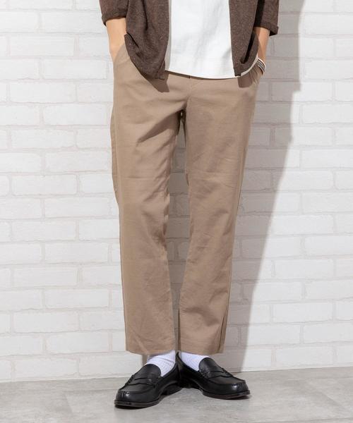 coen（コーエン）の「リネンレーヨンストレッチイージーパンツ（その他パンツ・メンズ・ベージュ/ブラック/グレー・LARGE/MEDIUM/SMALL/X-LARGE）」の14枚目の写真