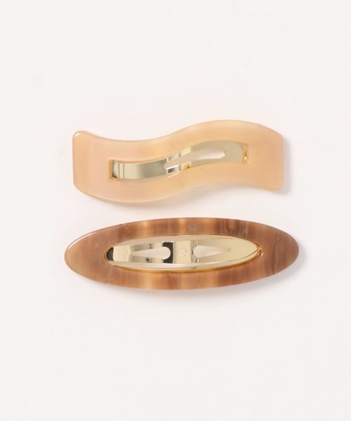 LOWRYS FARM（ローリーズファーム）の「ＳＥＴパッチンＰＩＮ　879027（ヘアピン・レディース・パープル/ブラウン/グレー/ブラウン系その他・FREE）」の3枚目の写真