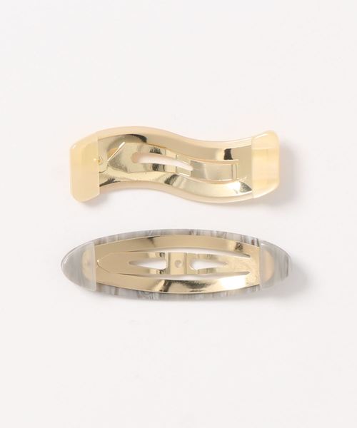 LOWRYS FARM（ローリーズファーム）の「ＳＥＴパッチンＰＩＮ　879027（ヘアピン・レディース・パープル/ブラウン/グレー/ブラウン系その他・FREE）」の5枚目の写真