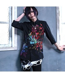 CIVARIZE シヴァーライズ 七分袖 花柄（フラワー）シャツ 53585008b_b_13_215.jpg