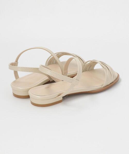 BEAUTY&YOUTH UNITED ARROWS（ビューティーアンドユースユナイテッドアローズ）の「BY コードストラップサンダル о（サンダル・レディース・シルバー/ナチュラル/ブラック・35h/36/37h/38/36h/37）」の6枚目の写真