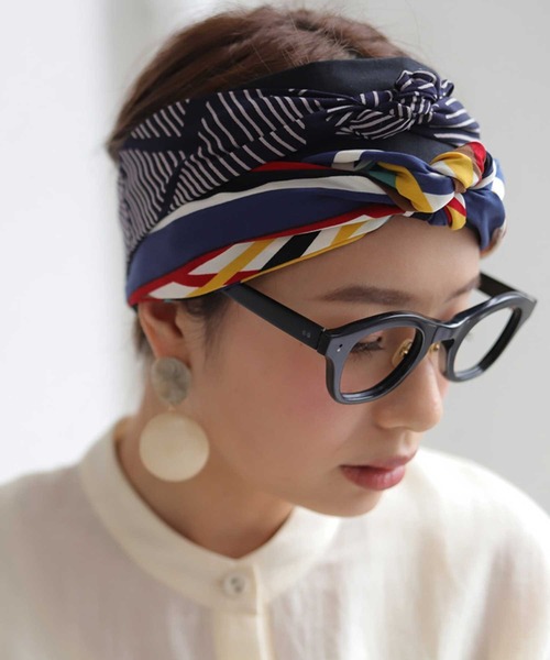 レトロポルカドットヘアバンド