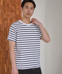 mt6701-ヘビーウエイトボーダーTシャツ