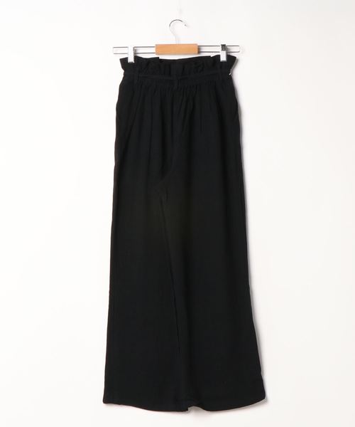 FUN.TRINITY(ファン トリニティー)の「リネンドロストパンツ(その他パンツ・レディース・アイボリー/ブラック/ベージュ/カーキ・FREE)」の9枚目の写真