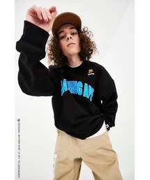 M/紺/アベイシングエイプ/BAPE BUSYWORKS サークルロゴスウェット M/紺/アベイシングエイプ/BAPE BUSYWORKS サークルロゴスウェット