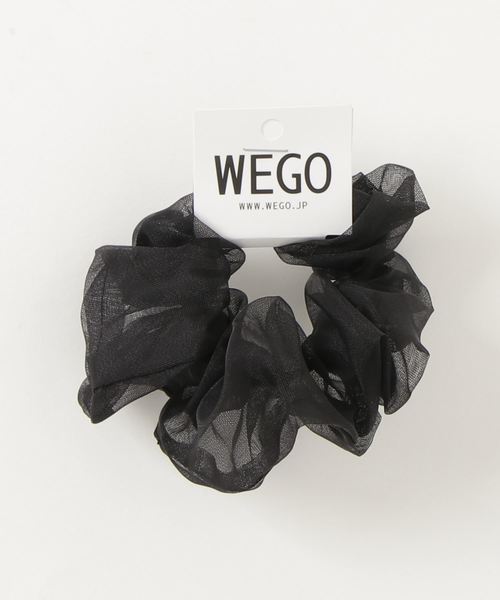 WEGO(ウィゴー)の「WEGO/透けシアーシュシュ(シュシュ・レディース・ブラウン/ベージュ/ホワイト/ブラック・FREE)」の2枚目の写真