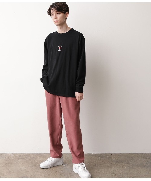 ROSTER・INFIELDER DESIGN(ロスターインフィールダーデザイン)の「ROSTER BEAR別注ロンTEE(Tシャツ/カットソー・メンズ・ホワイト/ラベンダー/ブラック・M/L)」の10枚目の写真