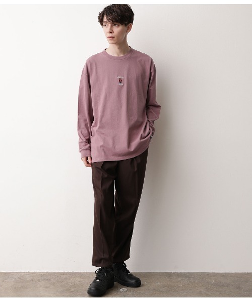 ROSTER・INFIELDER DESIGN(ロスターインフィールダーデザイン)の「ROSTER BEAR別注ロンTEE(Tシャツ/カットソー・メンズ・ホワイト/ラベンダー/ブラック・M/L)」の13枚目の写真