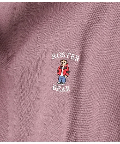 ROSTER・INFIELDER DESIGN(ロスターインフィールダーデザイン)の「ROSTER BEAR別注ロンTEE(Tシャツ/カットソー・メンズ・ホワイト/ラベンダー/ブラック・M/L)」の16枚目の写真