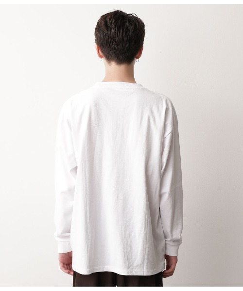 ROSTER・INFIELDER DESIGN(ロスターインフィールダーデザイン)の「ROSTER BEAR別注ロンTEE(Tシャツ/カットソー・メンズ・ホワイト/ラベンダー/ブラック・M/L)」の22枚目の写真