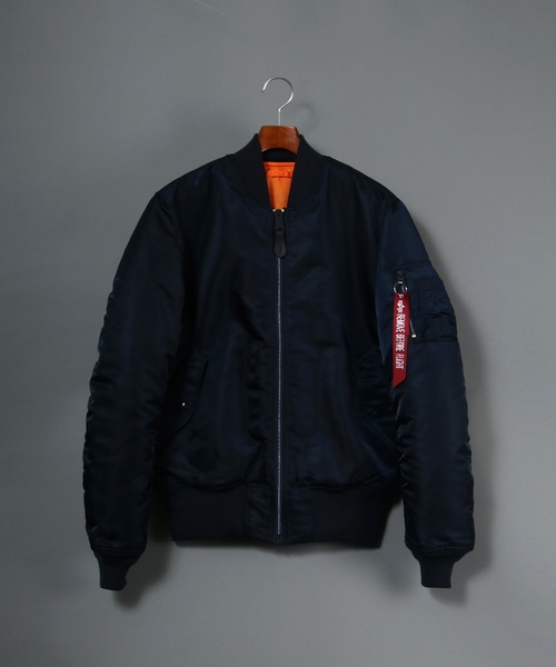 Alpha Industries MA-1 フライトジャケット M ネイビー アルファ MA-1