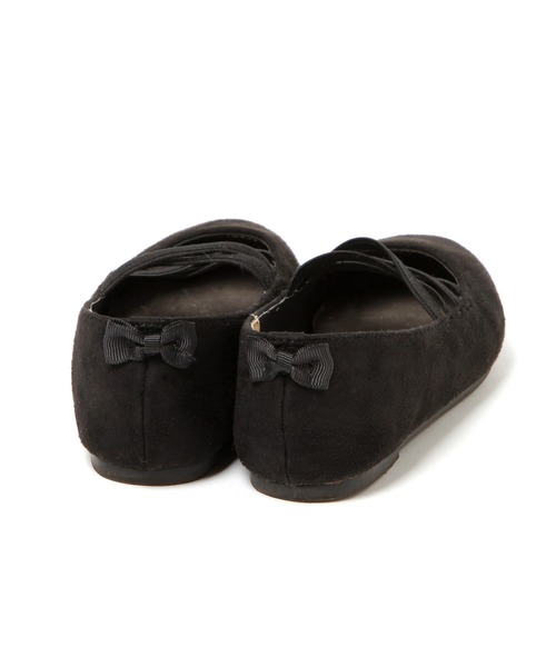 GLOBAL WORK（グローバルワーク）の「【キッズ】撥水らくっションシューズ/925305（バレエシューズ・キッズ・ブラック系その他/ブラック/ホワイト系その他・16cm/17cm/18cm/19cm/20cm/21cm）」の4枚目の写真