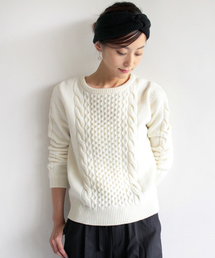 BEAUTY&YOUTH UNITED ARROWS | BYBC ∵3Gケーブルクルーネックニット(ニット/セーター)