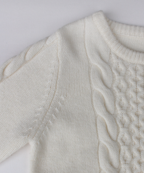 BEAUTY&amp;YOUTH UNITED ARROWS - United Arrows ケーブルクルーネックニット BEAUTY&YOUTH UNITED ARROWS（ビューティーアンドユース