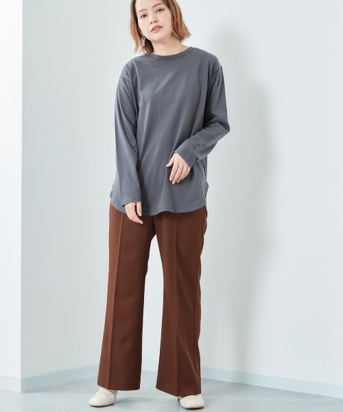 cepo(セポ)の「センタープレスパンツ(その他パンツ・レディース・グリーン/ブルー/ブラウン/ブラック/パープル・M)」の15枚目の写真