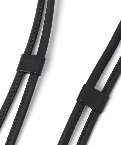 ALAND（エーランド）の「3.3Field Trip／double  strap  belt　2926513（ベルト・レディース・ブラック/ベージュ/ブラウン/アイボリー・FREE）」の9枚目の写真