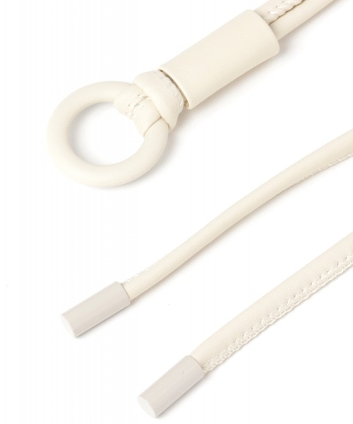 ALAND（エーランド）の「3.3Field Trip／double  strap  belt　2926513（ベルト・レディース・ブラック/ベージュ/ブラウン/アイボリー・FREE）」の6枚目の写真