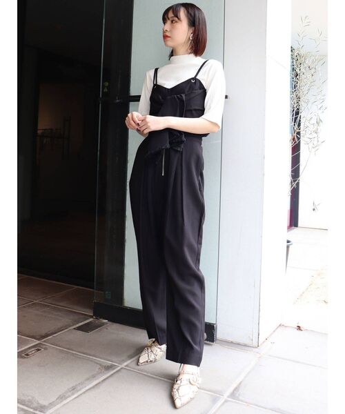 MURUA（ムルーア）の「リボンビスチェセットトップス（Tシャツ/カットソー・レディース・ブラック/ベージュ/その他1・FREE）」の10枚目の写真