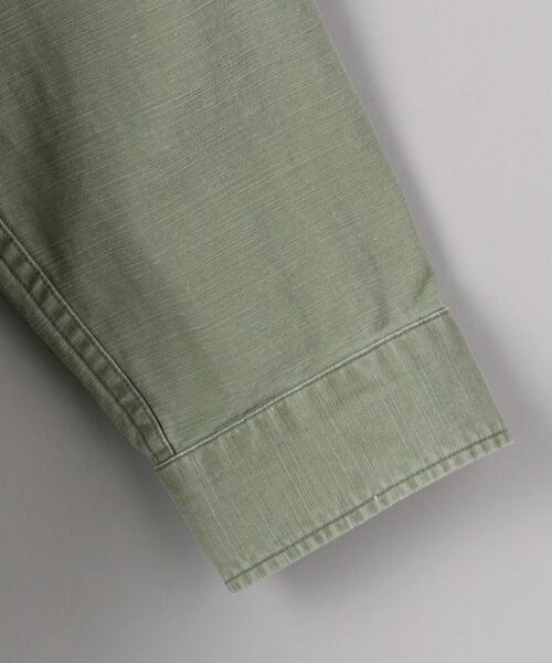MADISON BLUE（マディソンブルー）の「＜MADISON BLUE（マディソンブルー）＞HAMPTON バックサテンシャツ 21SS■■■（シャツ/ブラウス・レディース・オリーブ・01/02）」の13枚目の写真