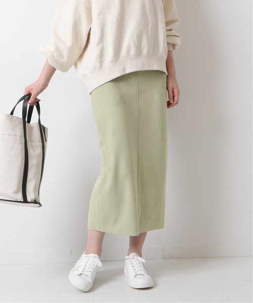 ☆Spick and Span☆フェイクスエードタイトスカート☆ Spick & Span（スピックアンドスパン）の「≪追加≫フェイク