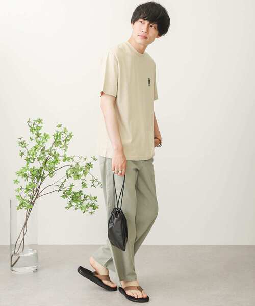 SENSE OF PLACE by URBAN RESEARCH（センスオブプレイスバイアーバンリサーチ）の「カラーワイドパンツ（その他パンツ・メンズ・ライトブルー/ライトベージュ/ブラウン/アイボリー/チャコールグレー/ライトカーキ・LARGE/MEDIUM）」の18枚目の写真