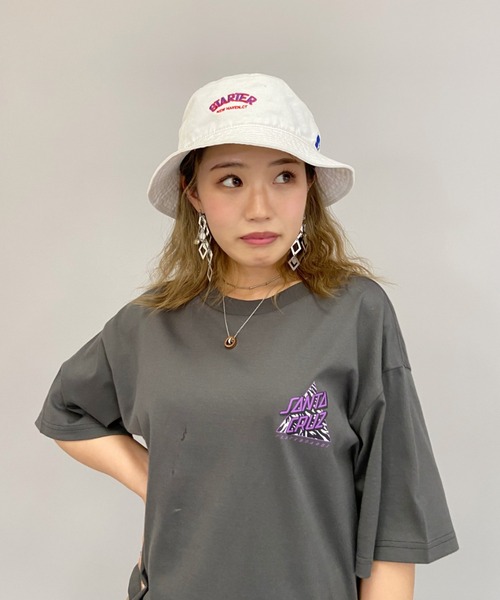 SANTA CRUZ(サンタクルーズ)の「【ムラサキスポーツ別注】SANTACRUZ/サンタクルーズ クロップド丈 バックプリント ゼブラ柄ロゴTシャツ 502211434(Tシャツ/カットソー・レディース・ホワイト/グレー/ブラウン/ブルー・M/L)」の13枚目の写真