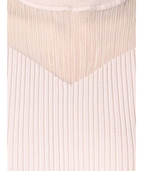 LAGUNAMOON（ラグナムーン）の「シアーノースリーブニットプルオーバー（ニット/セーター・レディース・アイボリー/モカ/ラベンダー・FREE）」の10枚目の写真