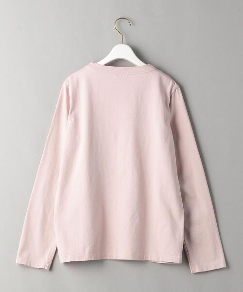 BEAUTY&YOUTH UNITED ARROWS(ビューティーアンドユースユナイテッドアローズ)の「BY コットンクルーネックロングスリーブTシャツ◆(Tシャツ/カットソー・レディース・ホワイト/ダークグレー/ライトピンク/ベージュ/ダークブラウン・MEDIUM/SMALL)」の22枚目の写真