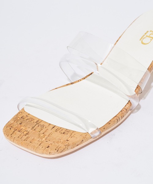 Chico（チコ）の「【WEB限定/XLサイズあり】クリアベルトサークルヒールサンダル/クリアヒール（サンダル・レディース・ミント/ブラウン/クリア・MEDIUM/X-LARGE/LARGE/SMALL）」の16枚目の写真