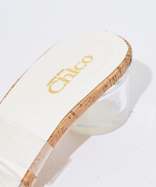 Chico（チコ）の「【WEB限定/XLサイズあり】クリアベルトサークルヒールサンダル/クリアヒール（サンダル・レディース・ミント/ブラウン/クリア・MEDIUM/X-LARGE/LARGE/SMALL）」の17枚目の写真