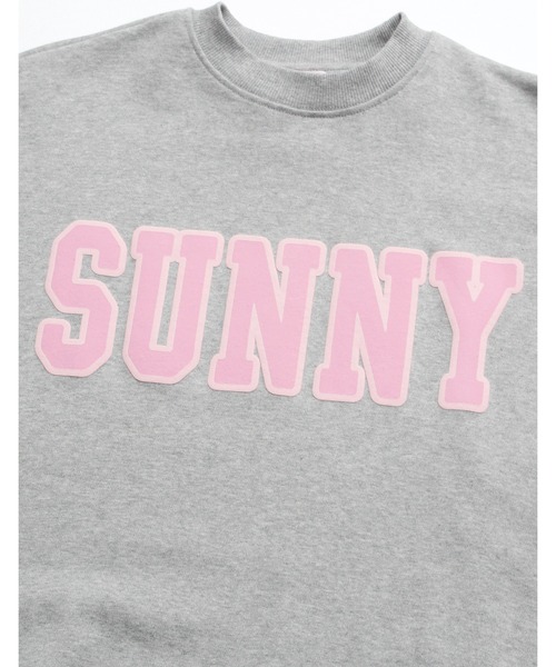 Little sunny bite（リトルサニーバイト）の「Sunny sweat top（スウェット・レディース・ホワイト/グレー/レッド・FREE）」の18枚目の写真