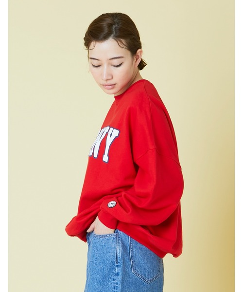 Little sunny bite（リトルサニーバイト）の「Sunny sweat top（スウェット・レディース・ホワイト/グレー/レッド・FREE）」の6枚目の写真