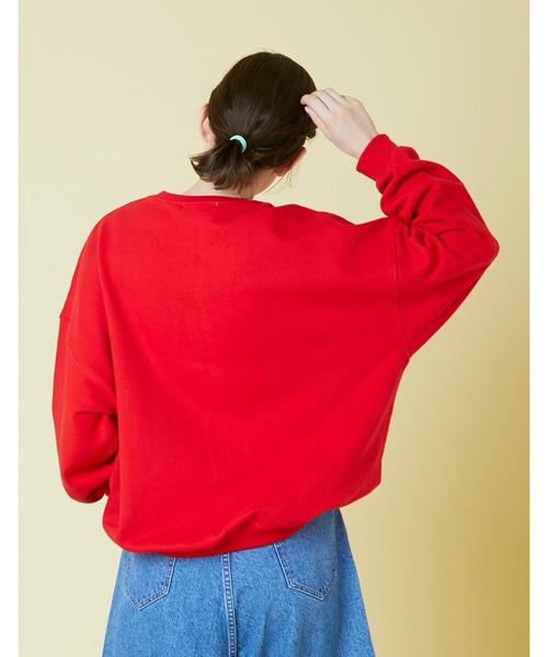 Little sunny bite（リトルサニーバイト）の「Sunny sweat top（スウェット・レディース・ホワイト/グレー/レッド・FREE）」の22枚目の写真