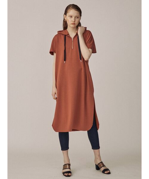 THE DAYZ TOKYO（ザデイズトーキョー）の「【THE DAYZ TOKYO】ダンボールフード付ワンピース（ワンピース・レディース・ブラック/オレンジ/ネイビー・FREE）」の4枚目の写真